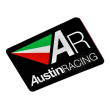 AUSTIN RACING AR ΜΕΤΑΛΛΙΚΟ ΑΥΤΟΚΟΛΛΗΤΟ ΣΗΜΑ ΑΛΟΥΜΙΝΙΟΥ 