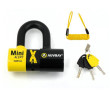 AUVRAY XTREM MINI ALERT ΚΛΕΙΔΑΡΙΑ ΔΙΣΚΟΦΡΕΝΟΥ ΜΕ ΣΥΝΑΓΕΡΜΟ YELLOW/BLACK