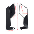 FOLDING BLADE ΚΑΘΡΕΠΤΕΣ ΜΗΧΑΝΗΣ ΑΝΑΔΙΠΛΟΥΜΕΝΟΙ ΑΕΡΟΔΥΝΑΜΙΚΟΙ 8mm/ 10mm BLACK