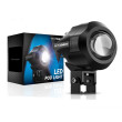 NOVISIGHT ΠΡΟΒΟΛΑΚΙ ΜΗΧΑΝΗΣ LED ΑΔΙΑΒΡΟΧO 12-30V 150W 2000LM IP68 ΜΑΥΡ0 1 ΤΕΜ.