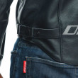 ΔΕΡΜΑΤΙΝΟ ΜΠΟΥΦΑΝ ΜΗΧΑΝΗΣ DAINESE RACING 4 PERF. BLACK/ BLACK