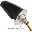 AGVPRO LUM-850 MINI ΦΛΑΣ ΜΗΧΑΝΗΣ ΓΙΑ ΥΑΜΑΗΑ LED  8MM ΜΕ ΚΙΤΡΙΝΟ ΦΩΤΙΣΜΟ ΔΙΑΦΑΝΕΣ