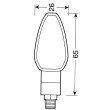 AGVPRO LUM-750 ΦΛΑΣ ΜΗΧΑΝΗΣ LED ΠΟΡΤΟΚΑΛΙ ΦΥΜΕ