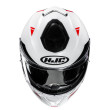 HJC i91 TRICUS MC1 ΚΡΑΝΟΣ FLIP UP WHITE RED