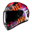 HJC C10 FOP MC7SF ΚΡΑΝΟΣ FULL FACE PURPLE RED