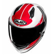HJC C10 HIPER MC1 ΚΡΑΝΟΣ FULL FACE WHITE RED TITANIUM
