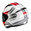 HJC C10 HIPER MC1 ΚΡΑΝΟΣ FULL FACE WHITE RED TITANIUM