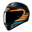 HJC C10 LITO MC27SF ΚΡΑΝΟΣ FULL FACE BLACK ORANGE