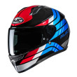 HJC C10 HIPER MC21 ΚΡΑΝΟΣ FULL FACE RED BLUE 