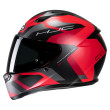 HJC C10 TINS MC1SF ΚΡΑΝΟΣ FULL FACE BLACK RED