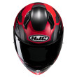 HJC C10 TINS MC1SF ΚΡΑΝΟΣ FULL FACE BLACK RED