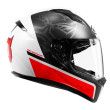 HJC C10 FQ20 QUARTARARO MC1SF ΚΡΑΝΟΣ FULL FACE BLACK WHITE RED