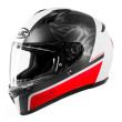 HJC C10 FQ20 QUARTARARO MC1SF ΚΡΑΝΟΣ FULL FACE BLACK WHITE RED