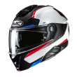 HJC i91 FELIO ΚΡΑΝΟΣ ΜΗΧΑΝΗΣ FLIP UP RED BLUE WHITE 