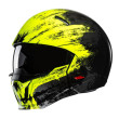 HJC i20 FURIA MC3HSF ΚΡΑΝΟΣ FULL FACE ΜΕ ΑΠΟΣΠΩΜΕΝΟ ΠΙΓΟΥΝΙ FLUO BLACK