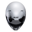 HJC i20 SCRAW MC10SF ΚΡΑΝΟΣ FULL FACE ΜΕ ΑΠΟΣΠΩΜΕΝΟ ΠΙΓΟΥΝΙ GREY BLACK
