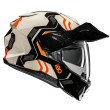 HJC i80 VELLY MC7 ΚΡΑΝΟΣ FLIP UP ENDURO ΜΕ ΓΕΙΣΟ ORANGE BEIGE
