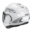HJC F100 HETAL MC10 ΚΡΑΝΟΣ FLIP UP SYSTEM KEVLAR WHITE SILVER