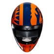 HJC V60 FLAME MC27 ΚΡΑΝΟΣ ΜΗΧΑΝΗΣ KEVLAR OFF ROAD VINTAGE ORANGE BLUE