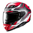 HJC F71 FES MC1SF ΚΡΑΝΟΣ FULL FACE RED WHITE GREY