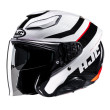 HJC F31 NABY MC1 ΚΡΑΝΟΣ JET WHITE BLACK