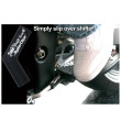 RYDERCLIPS RUBBER SHIFT SOCK ΠΡΟΣΤΑΤΕΥΤΙΚΟ ΛΕΒΙΕ ΤΑΧΥΤΗΤΩΝ ΜΑΥΡΟ
