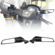 UNIVERSAL ΚΑΘΡΕΠΤΕΣ ΜΗΧΑΝΗΣ RACING CNC ΡΥΘΜΙΖΟΜΕΝΟΙ 8MM/ 10MM ΜΑΥΡΟΙ