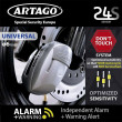 ARTAGO ΚΛΕΙΔΑΡΙΑ ΔΙΣΚΟΦΡΕΝΟΥ ΜΕ ΣΥΝΑΓΕΡΜΟ 24S.6M SILVER PRO9151