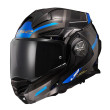 LS2 FF901 ADVANT X SPECTRUM ΚΡΑΝΟΣ FLIP UP BLACK BLUE