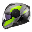 LS2 SCOPE II FF902 DURIA ΚΡΑΝΟΣ FLIP UP FLUO NARDO GREY