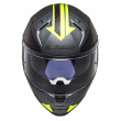 LS2 VECTOR II FF811 SPLITTER ΚΡΑΝΟΣ FULL FACE MATT BLACK FLUO 