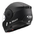 LS2 SCOPE II FF902 ΚΡΑΝΟΣ FLIP UP MATT BLACK 