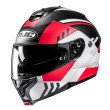 HJC C91N KAON MC1SF ΚΡΑΝΟΣ FLIP UP RED WHITE BLACK