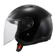 LS2 AIRFLOW II OF616 ΚΡΑΝΟΣ JET GLOSS BLACK
