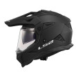 LS2 PIONEER II MX702 ΚΡΑΝΟΣ ADVENTURE MATT BLACK