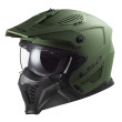 LS2 DRIFTER OF606 ΚΡΑΝΟΣ JET ΜΕ ΜΑΣΚΑ MATT MILITARY GREEN