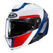 HJC i91 BINA MC21 ΚΡΑΝΟΣ FLIP UP WHITE BLUE RED