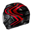 HJC F71 CARBON NEVIO MC1 ΚΡΑΝΟΣ FULL FACE BLACK RED
