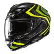 HJC F71 CARBON NEVIO MC3H ΚΡΑΝΟΣ FULL FACE BLACK FLUO