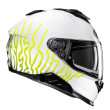 HJC i71 CELOS MC3H ΚΡΑΝΟΣ FULL FACE WHITE FLUO