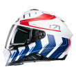 HJC i71 SIMO MC21SF ΚΡΑΝΟΣ FULL FACE WHITE BLUE RED