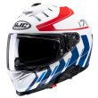 HJC i71 SIMO MC21SF ΚΡΑΝΟΣ FULL FACE WHITE BLUE RED