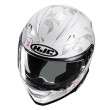 HJC F71 ELIZ MC8 ΚΡΑΝΟΣ FULL FACE WHITE SILVER