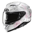 HJC F71 ELIZ MC8 ΚΡΑΝΟΣ FULL FACE WHITE SILVER