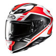 HJC F71 TOZZ MC6HSF ΚΡΑΝΟΣ FULL FACE BLACK RED
