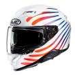 HJC F71 ZEN MC21SF ΚΡΑΝΟΣ FULL FACE WHITE RED BLUE