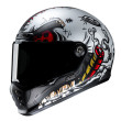 HJC V10 VATT MC1 ΚΡΑΝΟΣ FULL FACE MATT BLACK SILVER