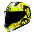 HJC C10 GETI MC3HSF ΚΡΑΝΟΣ FULL FACE FLUO