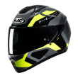 HJC C10 TINS MC3H ΚΡΑΝΟΣ FULL FACE TITANIUM/ FLUO