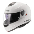 LS2 FF908 STROBE II ΚΡΑΝΟΣ ΜΗΧΑΝΗΣ FLIP UP GLOSS WHITE